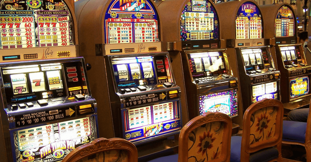 Slot machines salas de casino