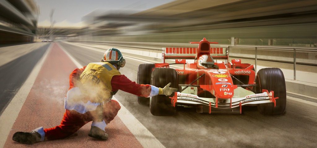 Fórmula 1 coches Ferraris
